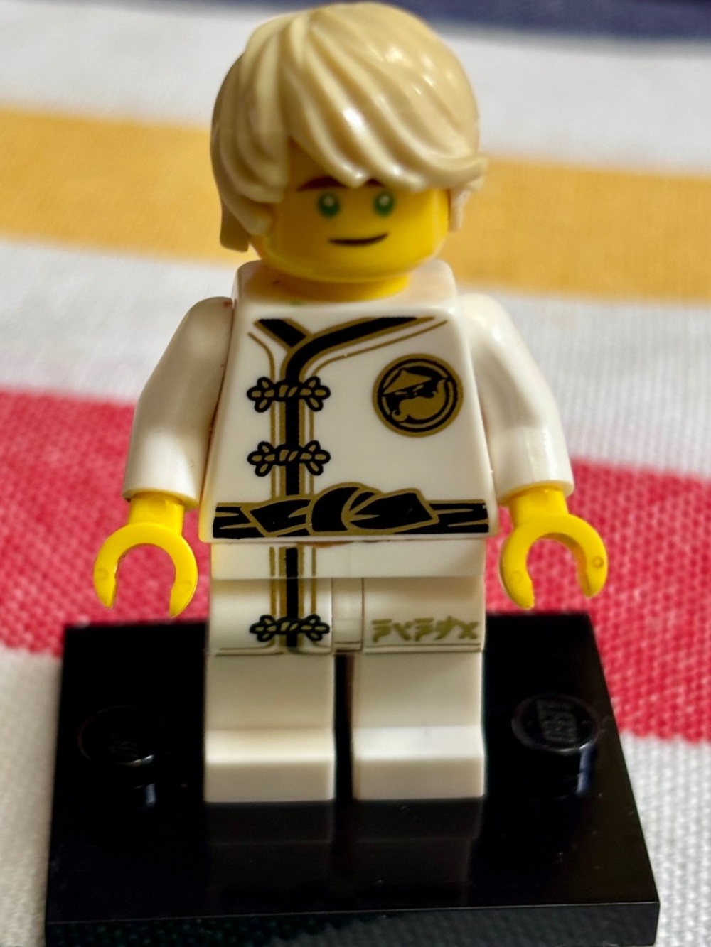 LEGO NINJAGO "Llyod in White Cru Training Gi" njo0429 LIKE NEW!